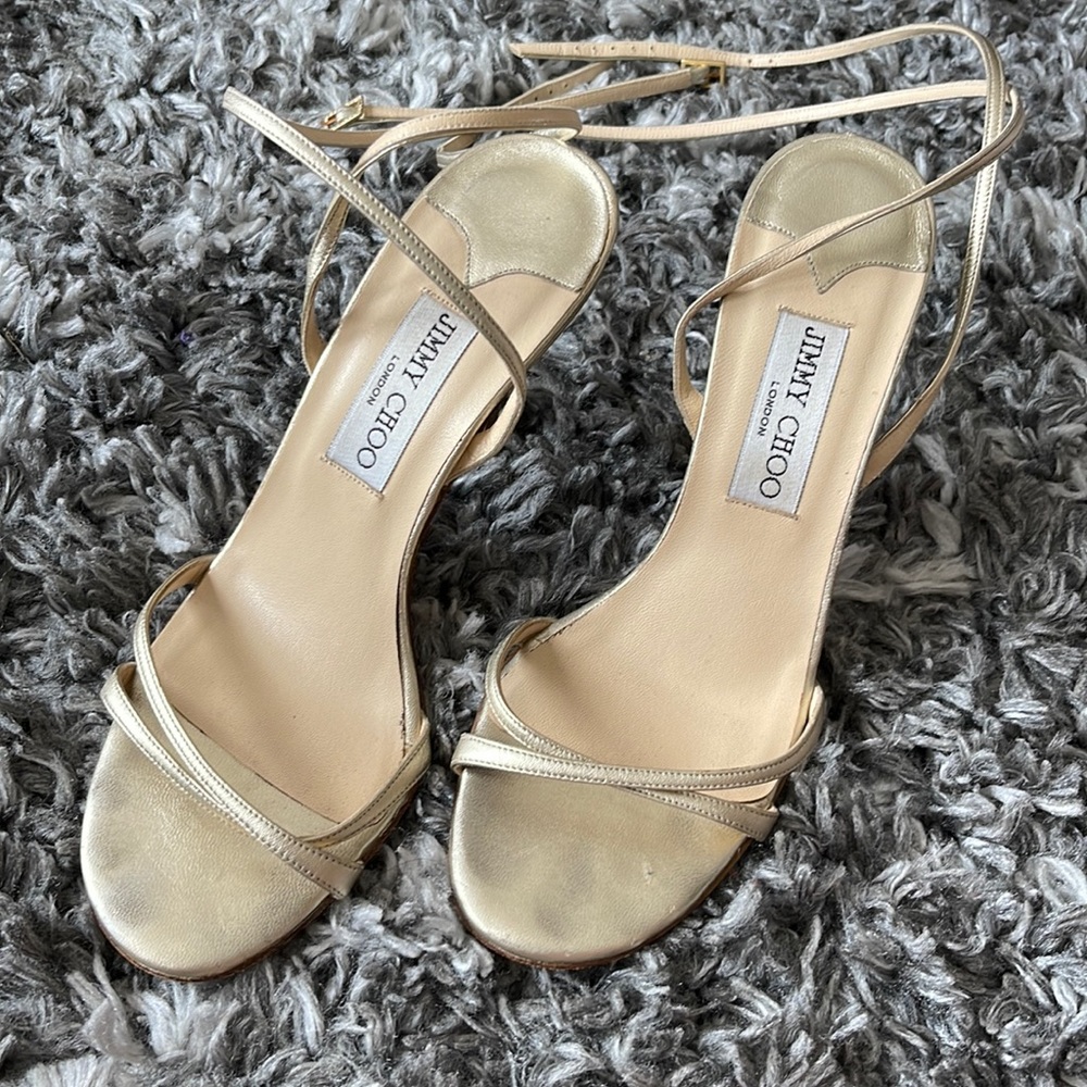 Jimmy Choo Strappy Sandal Heels